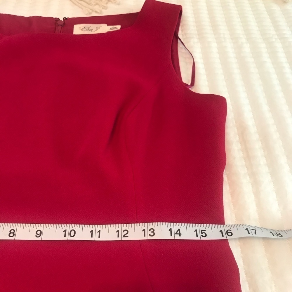 Eliza J Fit & Flare Fuschia Pink Dress - Picture 5 of 5